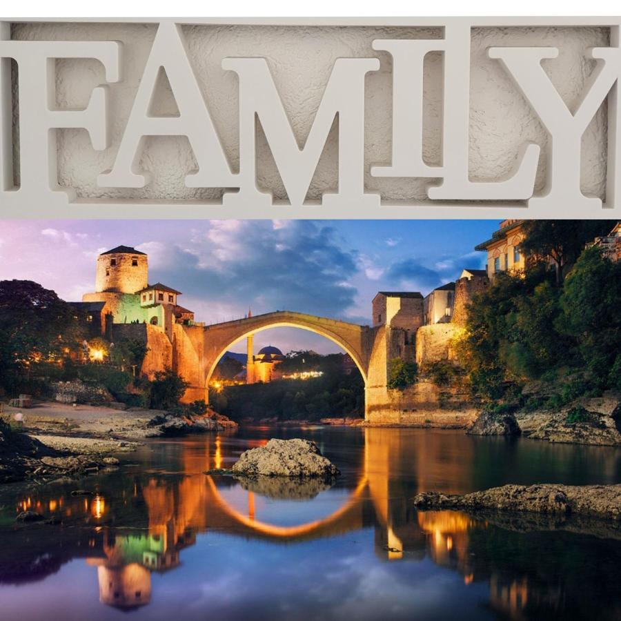 Family Apartment Near Old Town Мостар Екстер'єр фото